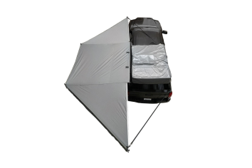 OVS HD Nomadic 180 Awning+Wall Kit - Universal, Grey/Green