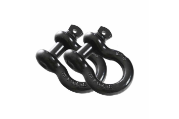 OVS Recovery Shackle 3/4" 4.75 Ton Black - Pair