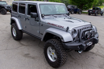 2014 Jeep Rubicon Unlimited Billet For Sale Front Angle