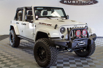 2015 HEMI Jeep Wrangler Rubicon Unlimited White