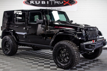 Pre-Owned 2016 Jeep Wrangler Rubicon Hard Rock Unlimited Black