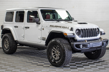 2024 Jeep Wrangler JL Unlimited Rubicon 392 Power Top Bright White - Available For Purchase with Build