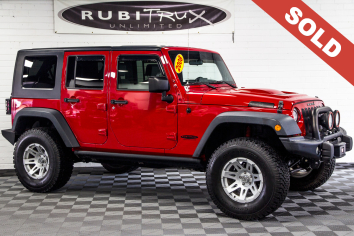 Pre-Owned 2008 Jeep Wrangler Sport Unlimited Flame Red