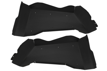 GenRight Aluminum Rear Inner Fenders; Wrangler JK