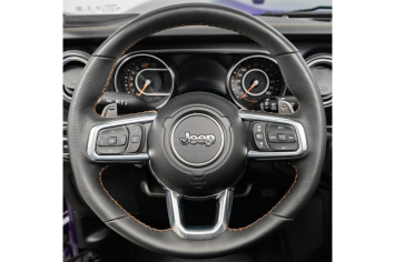 Take Off Mopar Steering Wheel Gold 392 Stitching; Wrangler JL