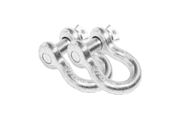 OVS Recovery Shackle 3/4" 4.75 Ton Zinc - Pair