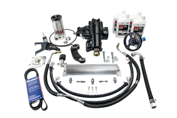 PSC Big Bore XD Steering Cylinder Assist Kit; Wrangler JK