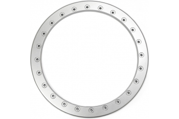 Silver Beadlock Ring