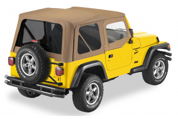 Jeep TJ Replace-A-Top w/Half Door Skins Tinted Windows 97-02 Jeep Wrangler TJ Spice Kit Bestop