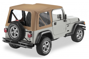 Jeep TJ Replace-A-Top w/Full Steel Doors Clear Windows 97-02 Jeep Wrangler TJ Spice Kit Bestop