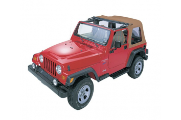Jeep TJ Soft Top Sunrider w/Clear Windows 97-02 Jeep Wrangler TJ Spice Kit Bestop
