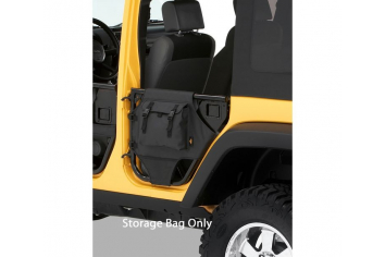 Jeep JK Unlimited Storage Bags Element Doors HighRock 4X4 Rear 07-17 Jeep Wrangler JK Unlimited Pair Black Diamond Bestop