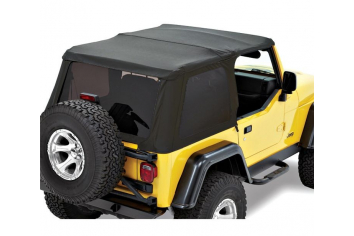 Jeep TJ Replace-A-Top NX Only Tinted Windows 97-06 JeepWrangler  TJ Black Diamond Kit Bestop
