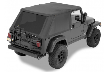 Jeep TJ Replace-A-Top NX Only Tinted Windows 04-06 Jeep Wrangler Unlimited TJ Black Diamond Kit Bestop