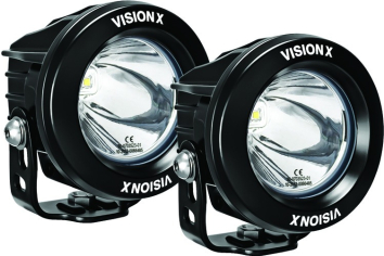 Vision X - 3.7" CG2 Single LED Light Cannon Pair Kit