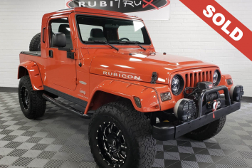 Pre-Owned 2006 Jeep Wrangler Rubicon Unlimited RubiTrux Conversion Orange - SOLD