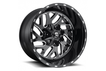 Fuel One Piece Triton D581 Gloss Black & Milled