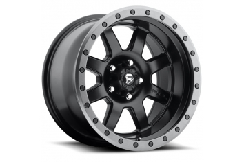 Fuel&reg; Trophy D551 Wheel | Black Matte | 17" x 8.5" | 5" Backspacing