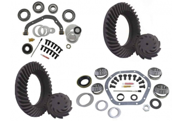 Dana Non-Rubicon 186MM/200MM Gear Package; Wrangler JL & Gladiator JT with Master Install