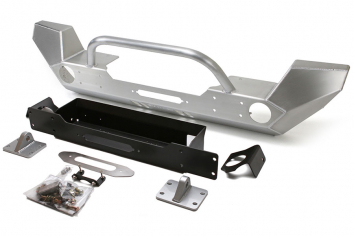 GenRight JK Full Width Front Bumper with Winch Guard