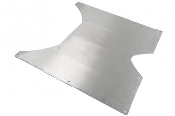 GenRight JK (2 Door) Belly Up Skip Plate 3/8" 6061 Aluminum 