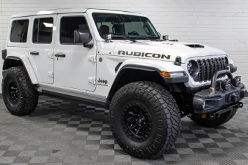Pre-Owned 2024 Jeep Wrangler JL Unlimited Rubicon 448 650HP Power by Petty Bright White, 5k Miles