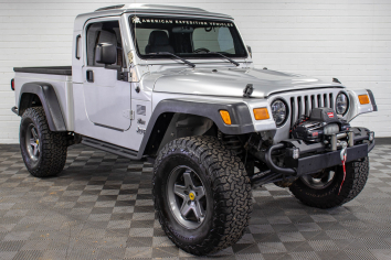 Pre-Owned 2006 Jeep Wrangler Rubicon Brute Conversion Bright Silver, 61k Miles