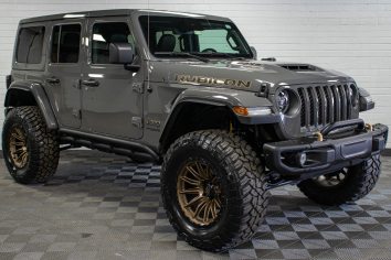 Pre-Owned 2021 Jeep Wrangler JL Unlimited Rubicon 392 Hard Top Sting Gray, 28k Miles