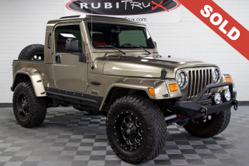 Pre-Owned 2006 Jeep Wrangler Unlimited RubiTrux Conversion Khaki - SOLD