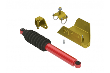 Metalcloak JL/ JLU Steering Stabilizer Kit w/ Axle Disconnect Skid Plate