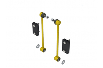 Metalcloak JL/ JLU Rear Sway Bar Link Extension Kit, 12"