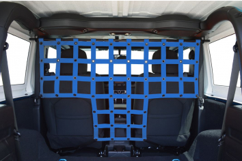 Dirty Dog 4x4 Wrangler JL 2-Door Pet & Cargo Divider Blue