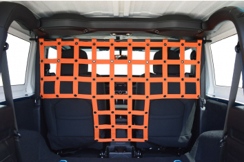 Dirty Dog 4x4 Wrangler JL 2-Door Pet & Cargo Divider Orange