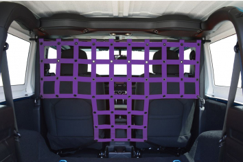 Dirty Dog 4x4 Wrangler JL 2-Door Pet & Cargo Divider Purple