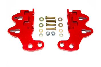 Maximus-3 Front Tow Loop Package in Red; Wrangler JL, Gladiator JT