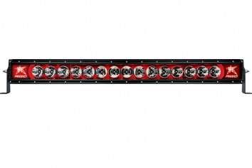 Rigid Industries Radiance Plus Back-Light LED Light Bar 30" - Red