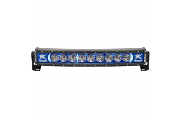 Rigid Industries Radiance Plus Curved Back-Light LED Light Bar 20" - Blue