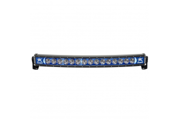Rigid Industries Radiance Plus Curved Back-Light LED Light Bar 30" - Blue 33001