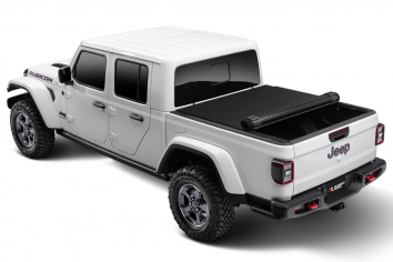 Rugged Ridge Jeep Gladiator Armis Hard Rolling Bed Cover w/ Trail Cargo System