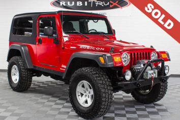 Pre-Owned 2006 Jeep Wrangler Rubicon TJ Unlimited Red - SOLD