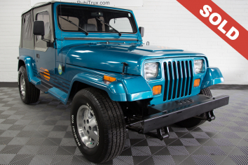 Pre-Owned 1992 Jeep Wrangler YJ Islander Edition Teal - SOLD