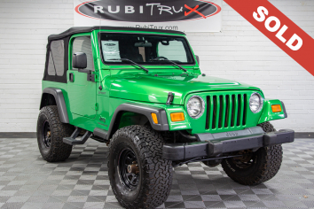 Pre-Owned 2004 Jeep Wrangler Sport TJ Electric Lime Green - SOLD