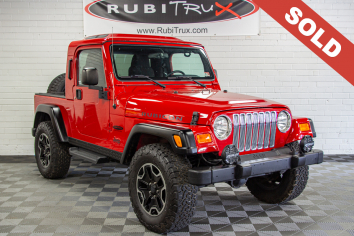 Pre-Owned 2006 Jeep Wrangler Rubicon Unlimited RubiTrux Conversion Red - SOLD
