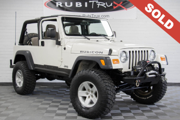 Pre-Owned 2005 Jeep Wrangler Rubicon TJ Unlimited White - SOLD