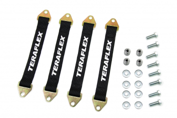TeraFlex 4853100 JK Front And Rear Limit Strap Kit 07-Pres Wrangler JK 
