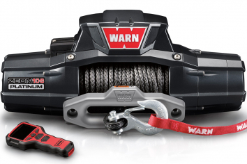 Warn 92815 Zeon 10-S Platinum - 10000 Pound Synthetic Rope Winch