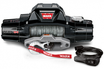 Warn 95950  Zeon 12-S - 12000 Pound Synthetic Rope Winch