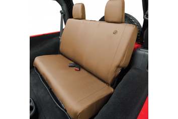 Bestop Rear Seat Covers Wrangler JK 2 Door 2007-2017 Tan BES-2928204