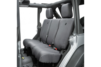 Bestop Rear Seat Covers Wrangler JK Unlimited 2007-2011 Black BES-2928135