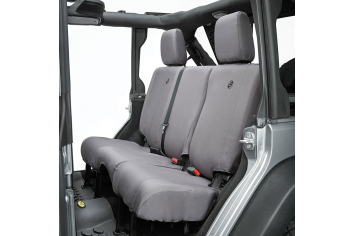 Bestop Rear Seat Covers Wrangler JK Unlimited 2007-2011 Gray BES-2928109
